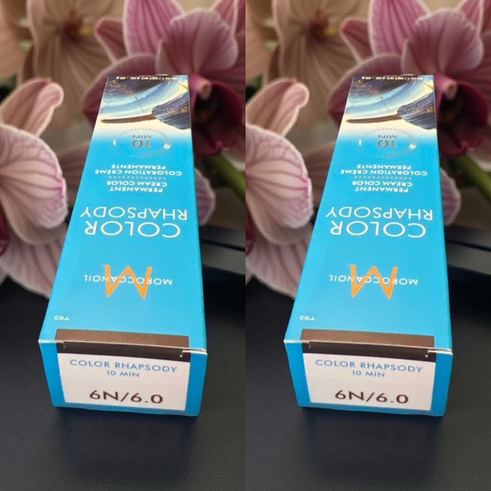 Moroccanoil Cream Color Rhapsody Permanent 10 Min 6N_ 2 units